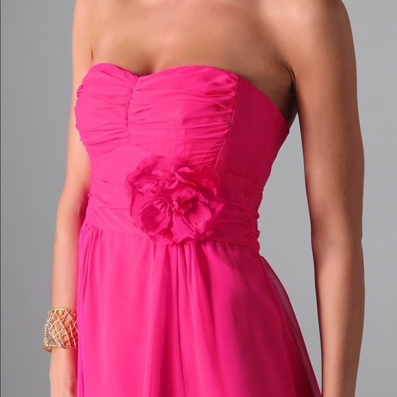 Nanette Lepore Silk Chiffon Dress - Picture 3 of 8